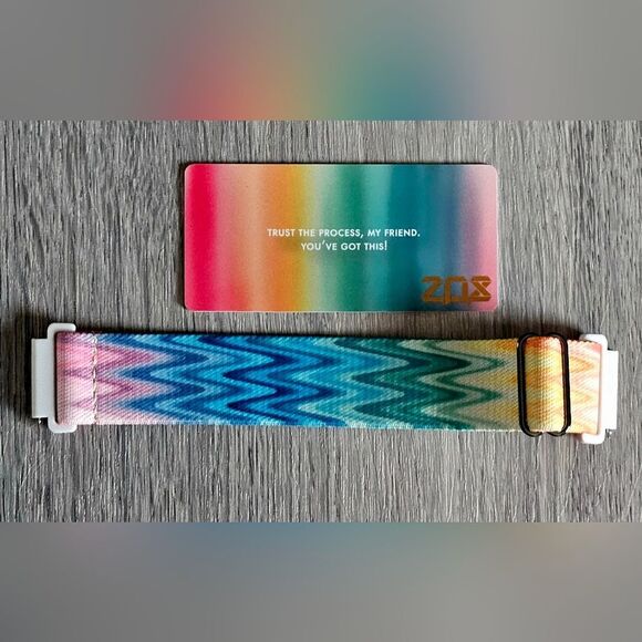 ZOX "YOU CAN DO IT" #1733 & #758 wristband & 20mm ANDROID SAMSUNG watchband DUO - Picture 8 of 11